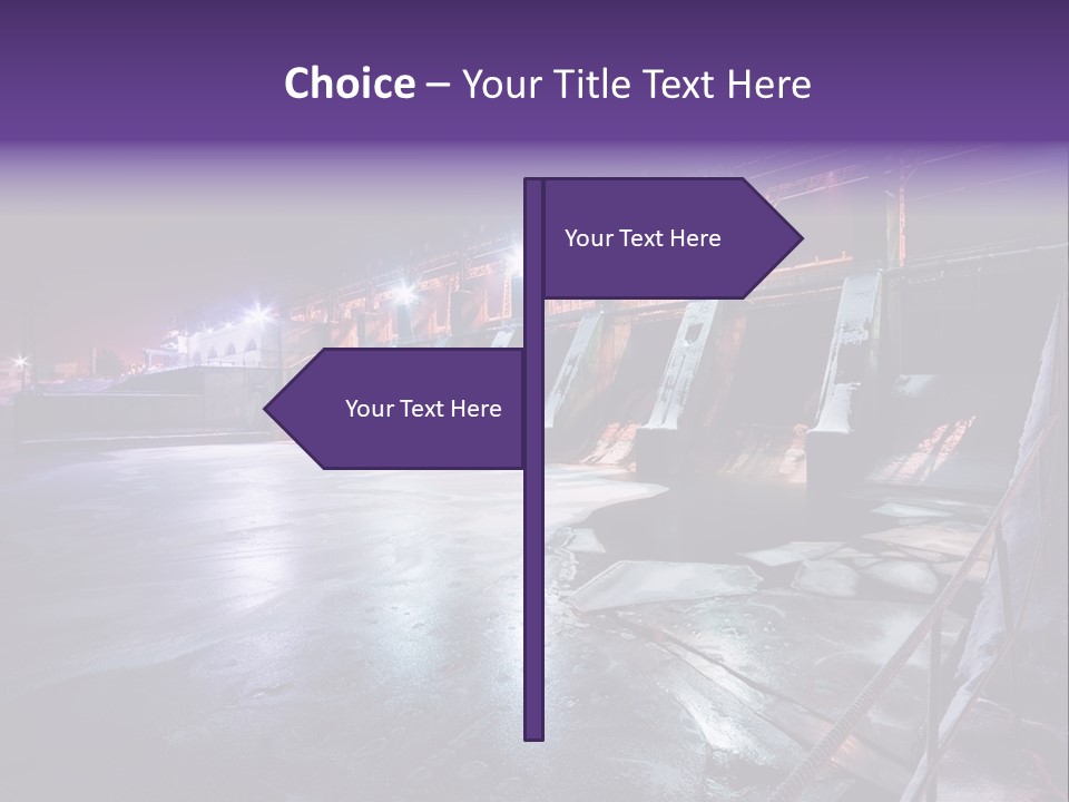 Winter Technology Pouring PowerPoint Template