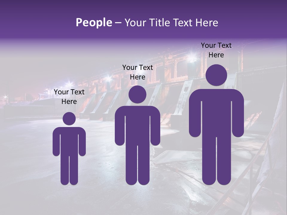 Winter Technology Pouring PowerPoint Template