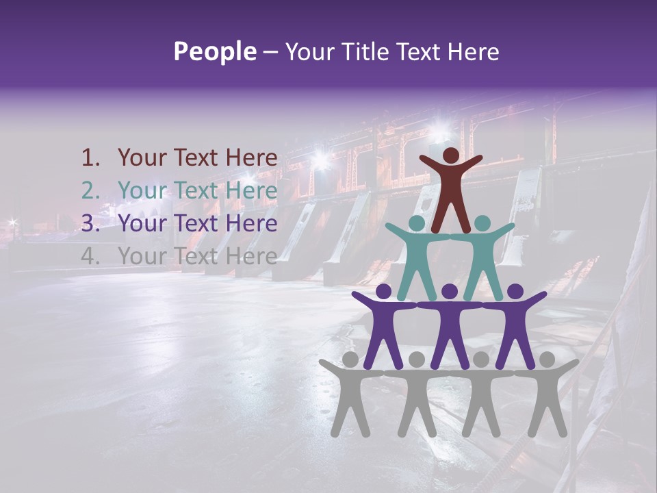 Winter Technology Pouring PowerPoint Template