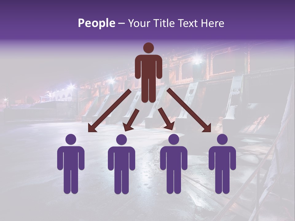 Winter Technology Pouring PowerPoint Template