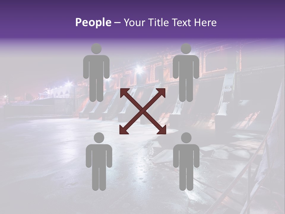 Winter Technology Pouring PowerPoint Template