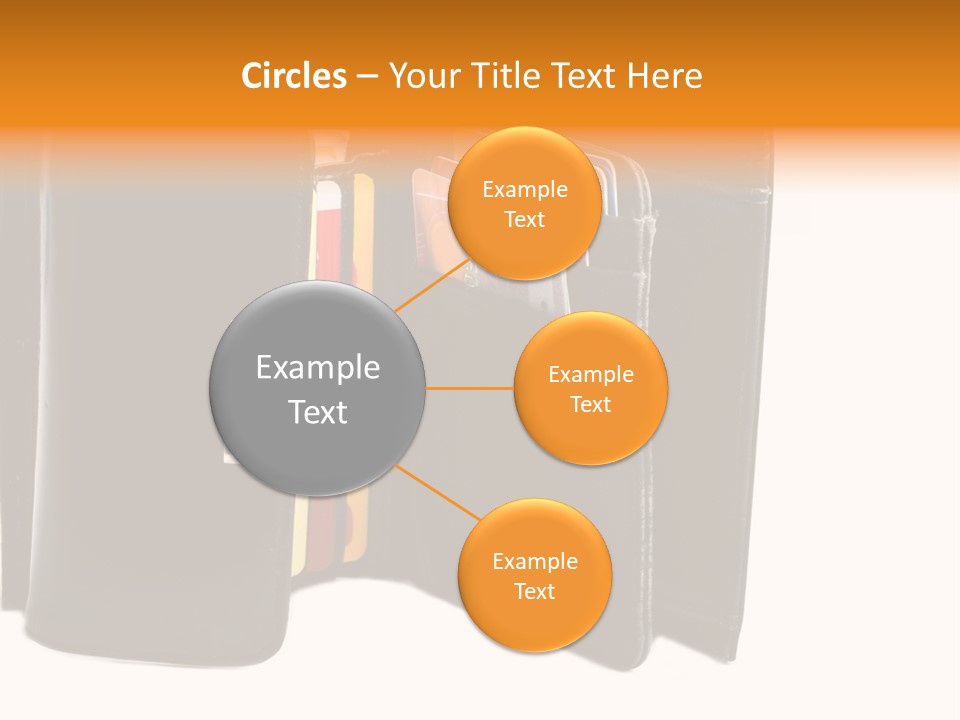 Walet Fees Funds PowerPoint Template