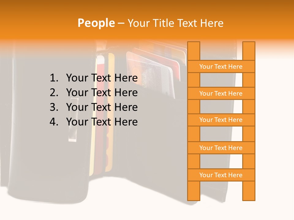 Walet Fees Funds PowerPoint Template