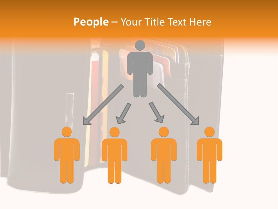 Walet Fees Funds PowerPoint Template