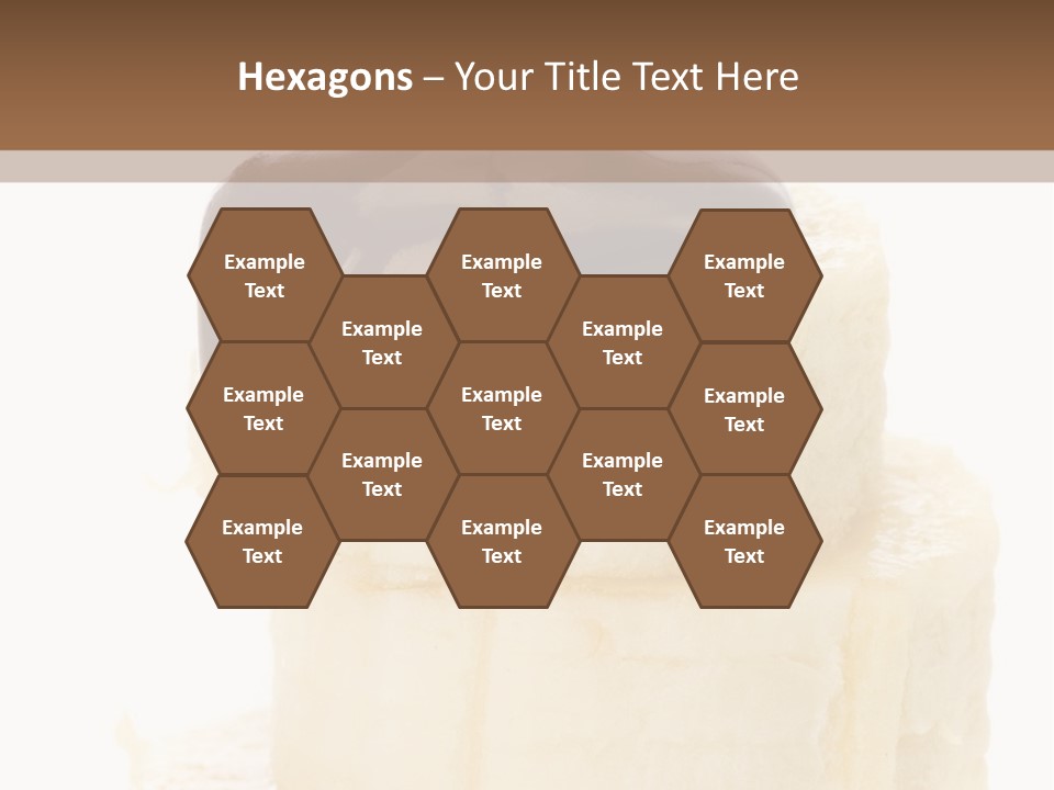 White Indulgence Food PowerPoint Template