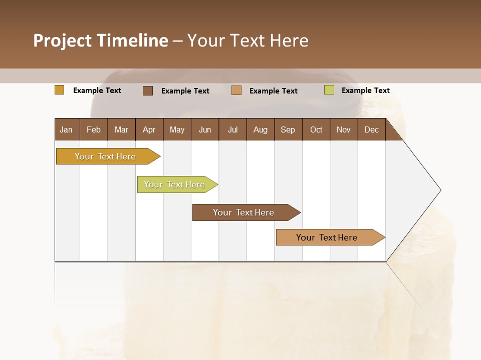 White Indulgence Food PowerPoint Template