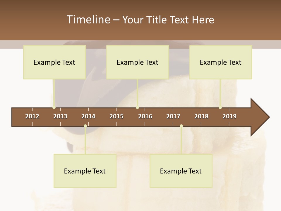White Indulgence Food PowerPoint Template