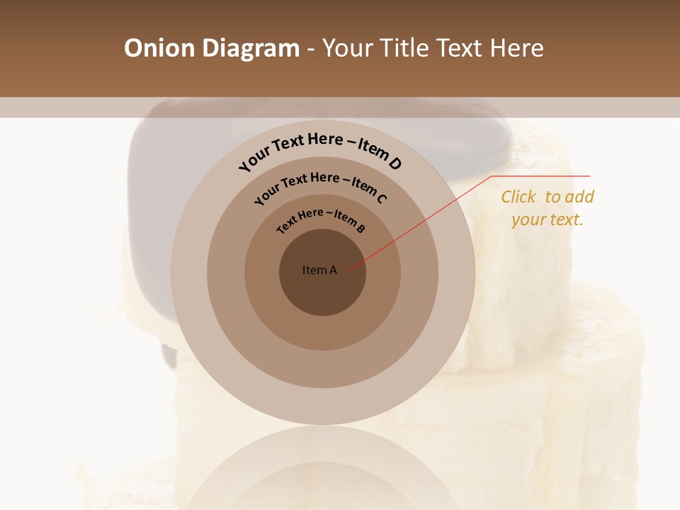 White Indulgence Food PowerPoint Template