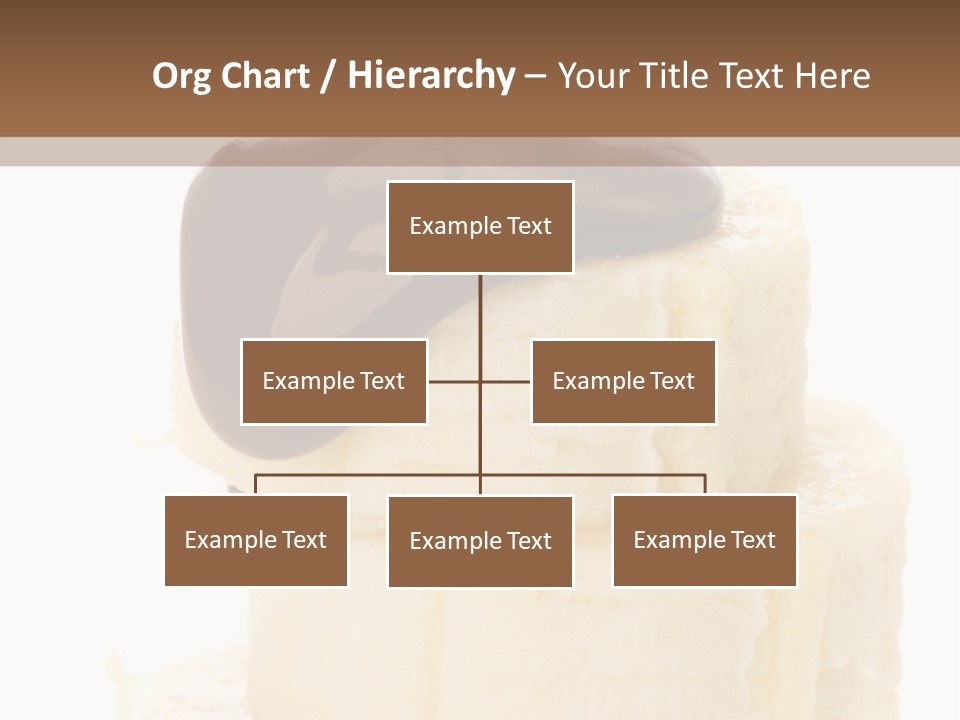 White Indulgence Food PowerPoint Template