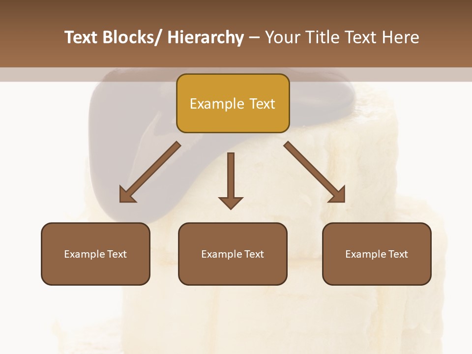White Indulgence Food PowerPoint Template