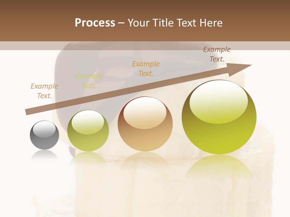 White Indulgence Food PowerPoint Template