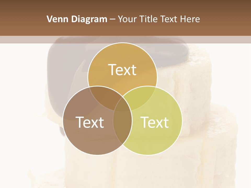 White Indulgence Food PowerPoint Template