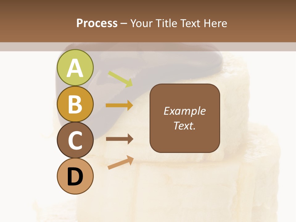White Indulgence Food PowerPoint Template