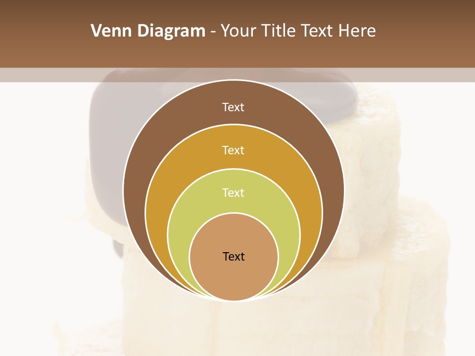 White Indulgence Food PowerPoint Template