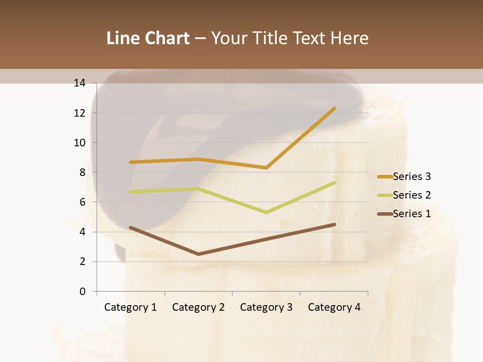 White Indulgence Food PowerPoint Template