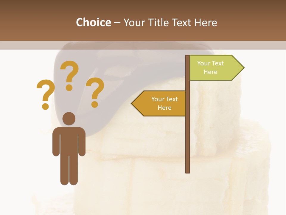 White Indulgence Food PowerPoint Template