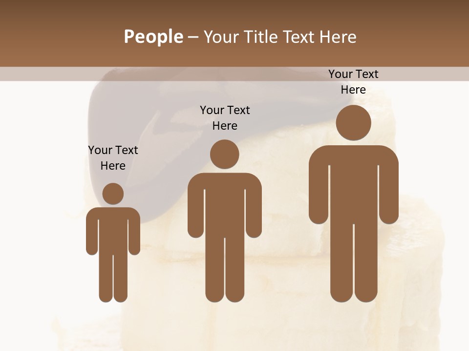 White Indulgence Food PowerPoint Template