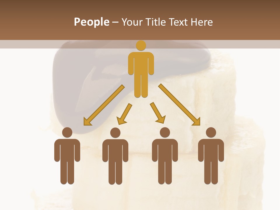 White Indulgence Food PowerPoint Template