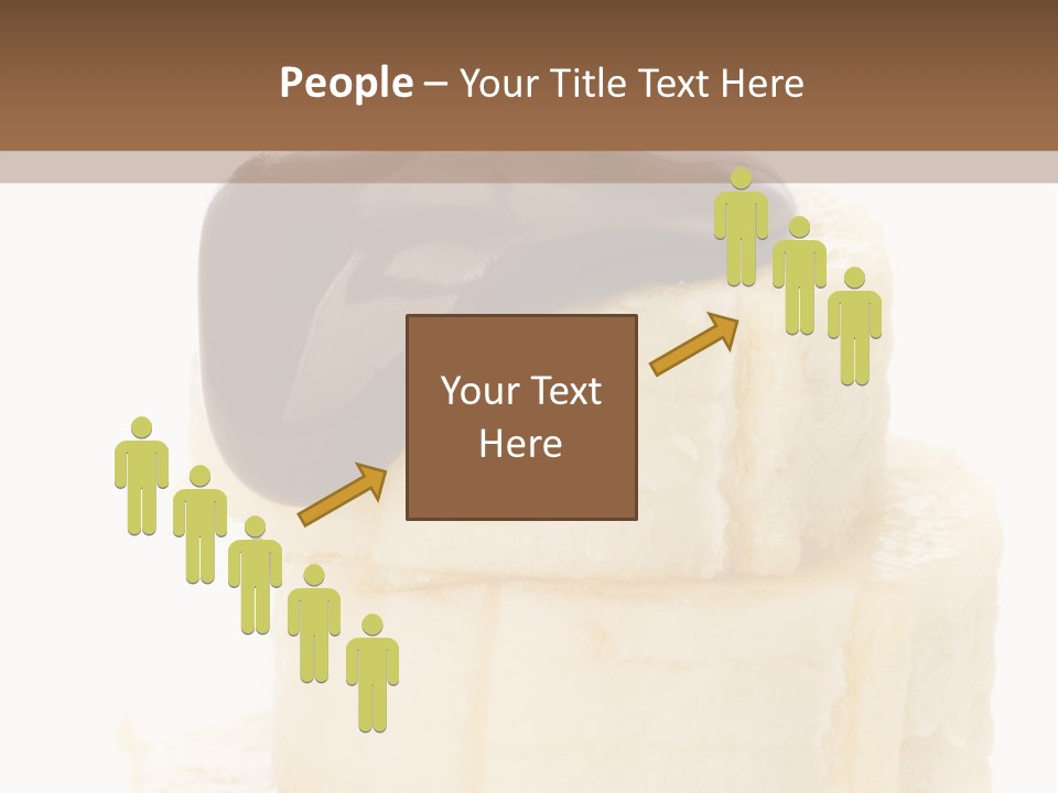 White Indulgence Food PowerPoint Template