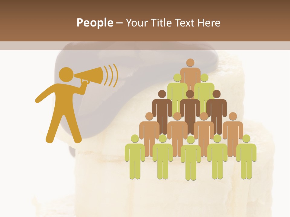 White Indulgence Food PowerPoint Template