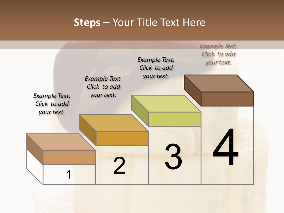 White Indulgence Food PowerPoint Template