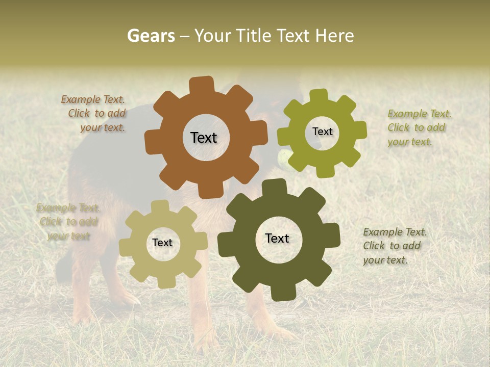 Friend Pose Wood PowerPoint Template