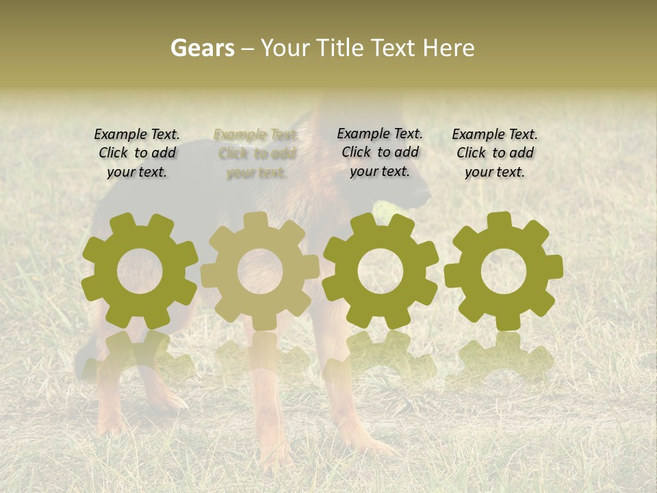 Friend Pose Wood PowerPoint Template