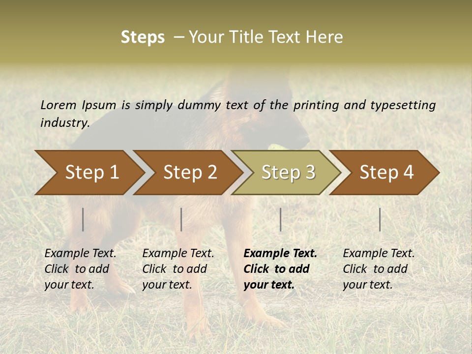 Friend Pose Wood PowerPoint Template
