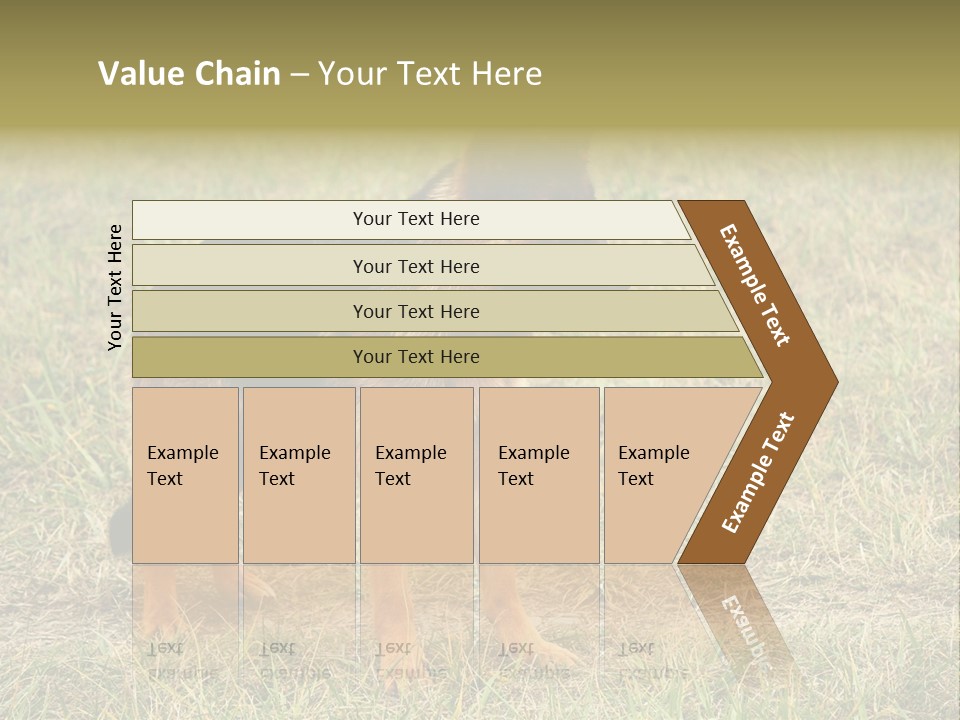 Friend Pose Wood PowerPoint Template
