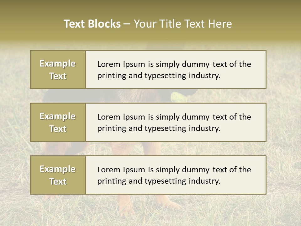 Friend Pose Wood PowerPoint Template