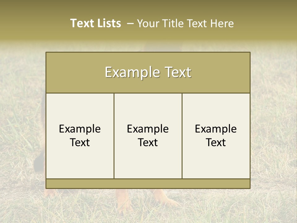 Friend Pose Wood PowerPoint Template