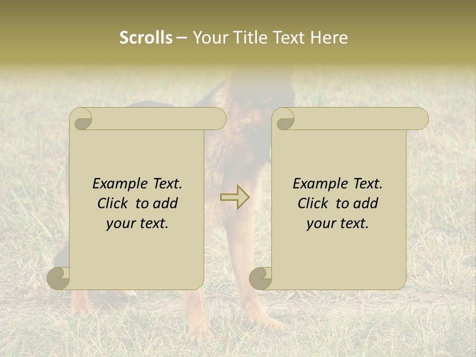 Friend Pose Wood PowerPoint Template