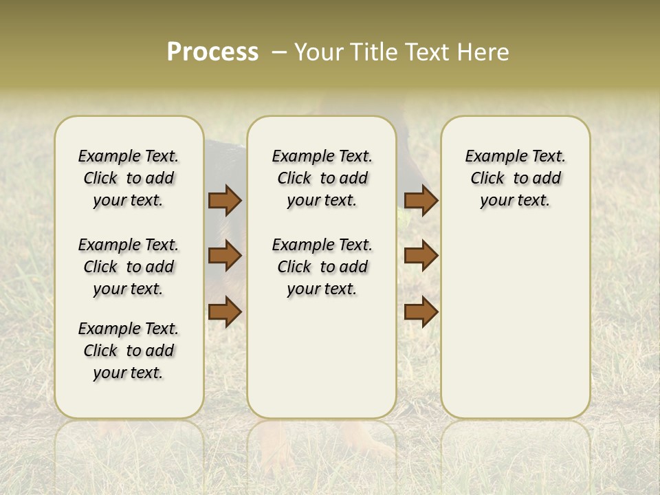 Friend Pose Wood PowerPoint Template