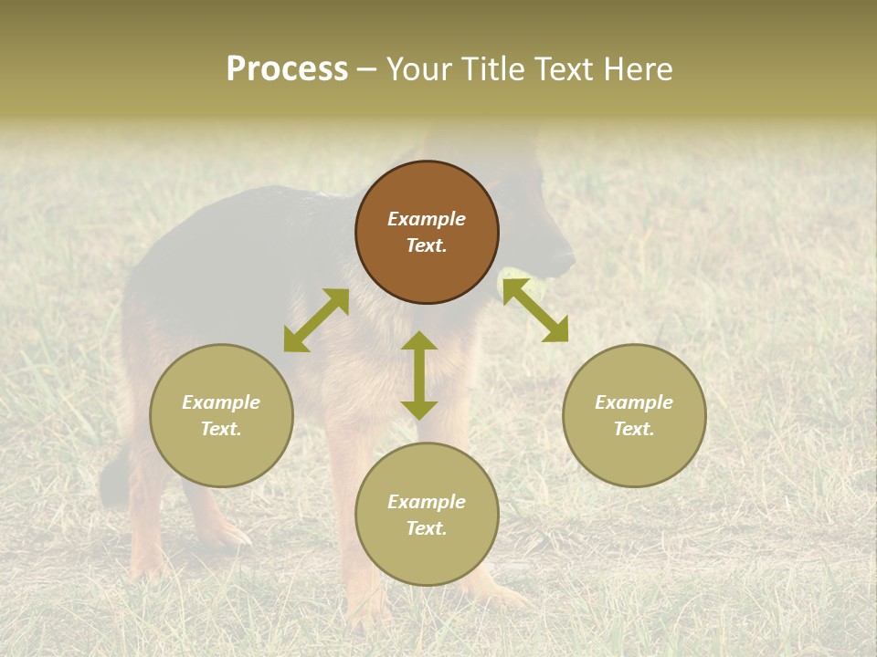 Friend Pose Wood PowerPoint Template