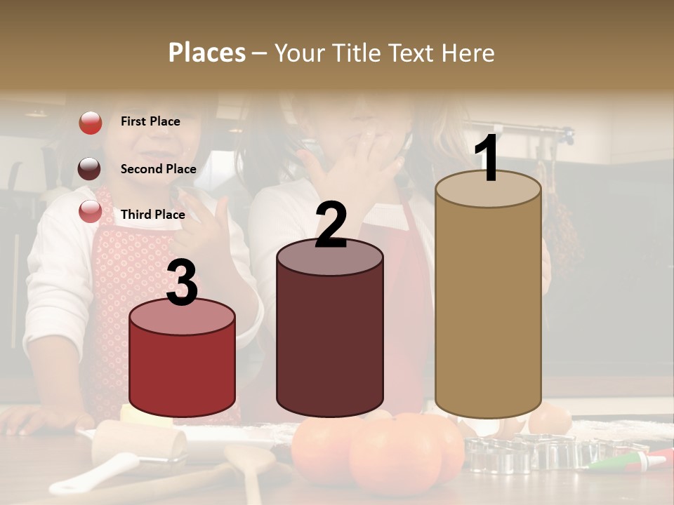 Child Woman Son PowerPoint Template