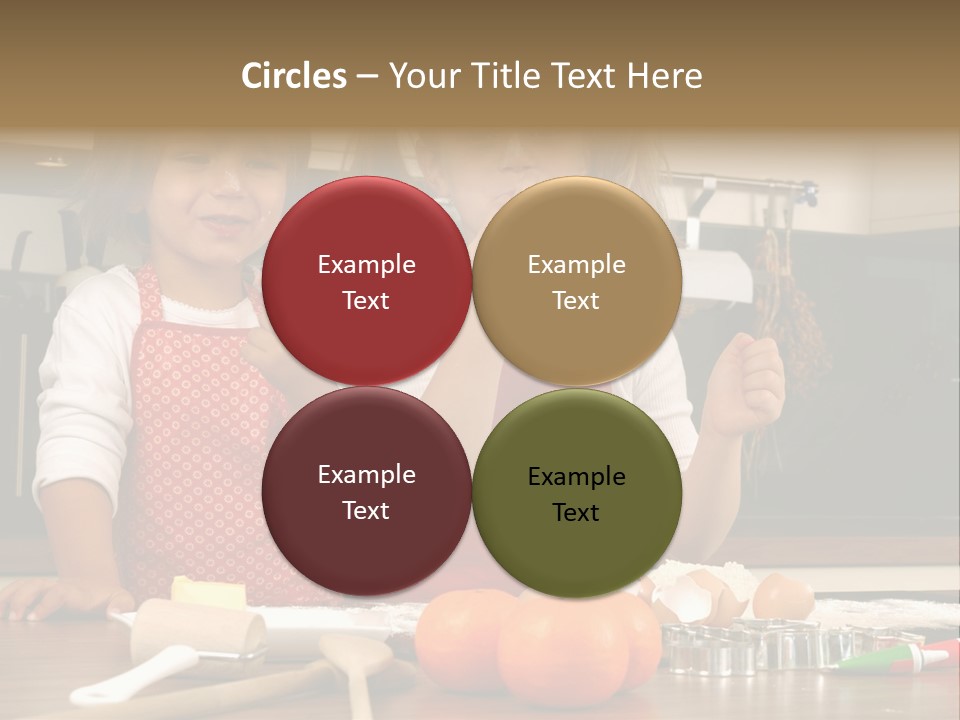 Child Woman Son PowerPoint Template