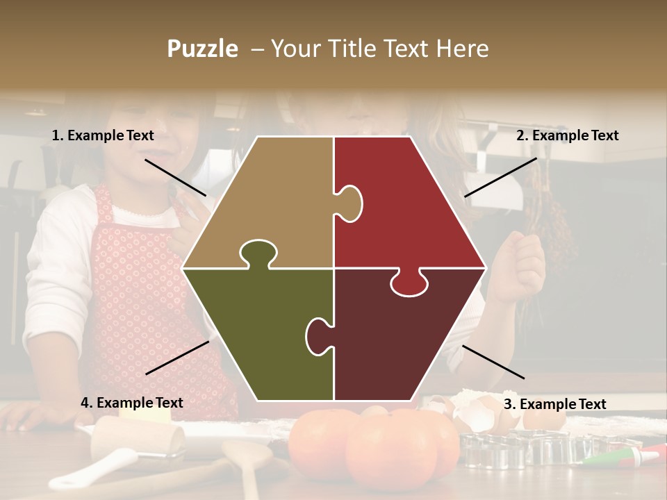 Child Woman Son PowerPoint Template