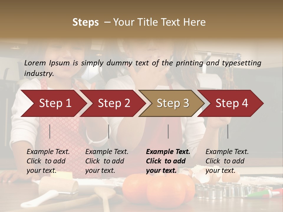 Child Woman Son PowerPoint Template