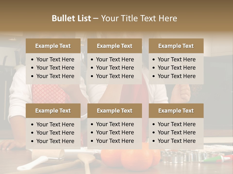 Child Woman Son PowerPoint Template