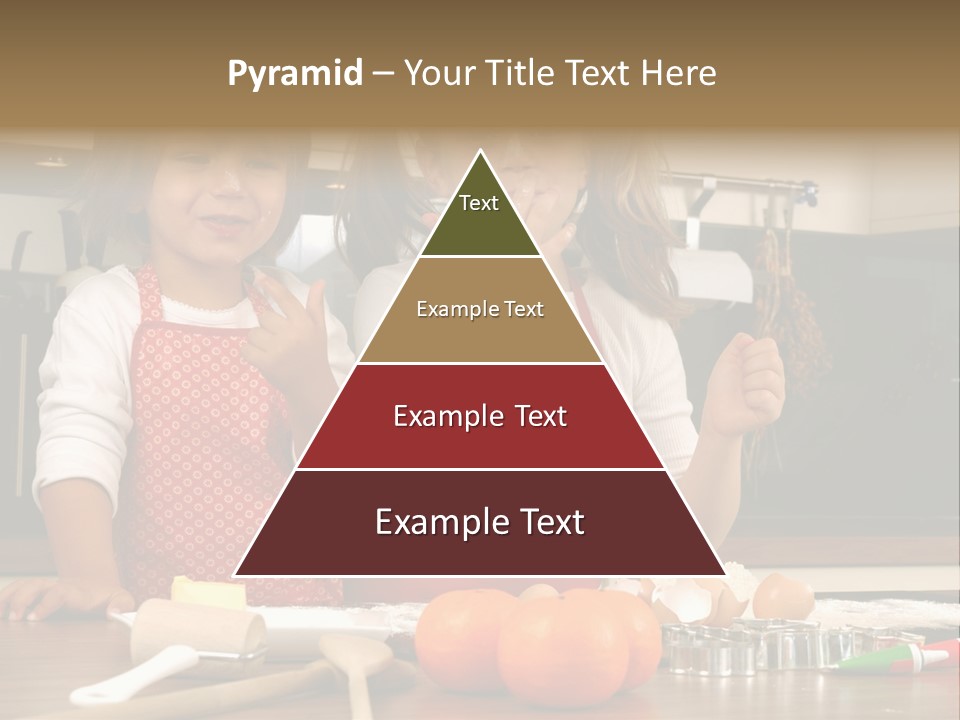 Child Woman Son PowerPoint Template