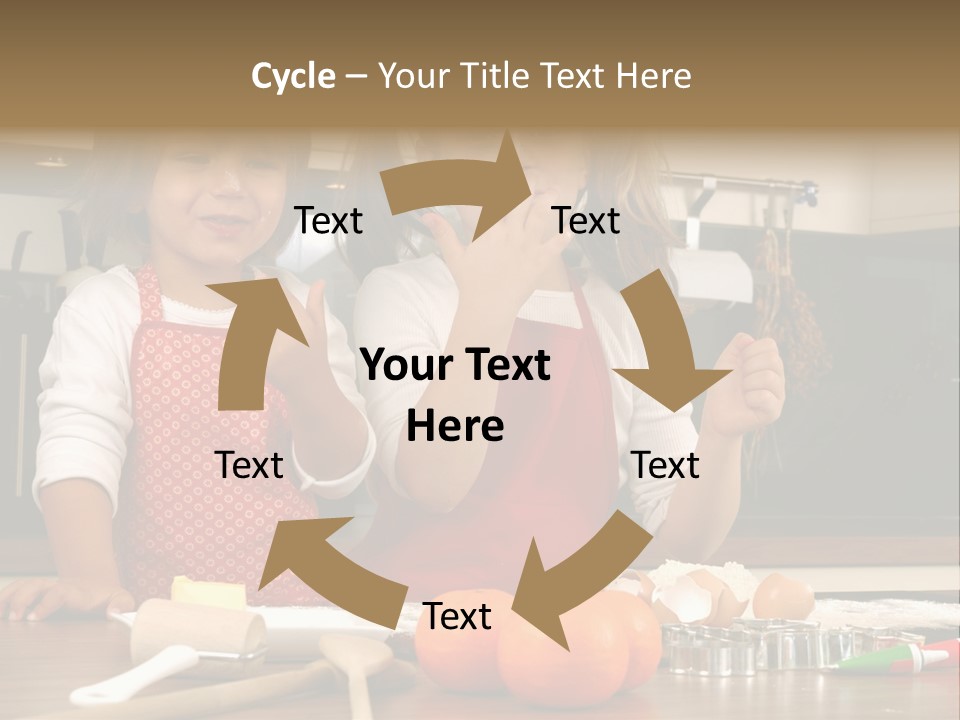 Child Woman Son PowerPoint Template