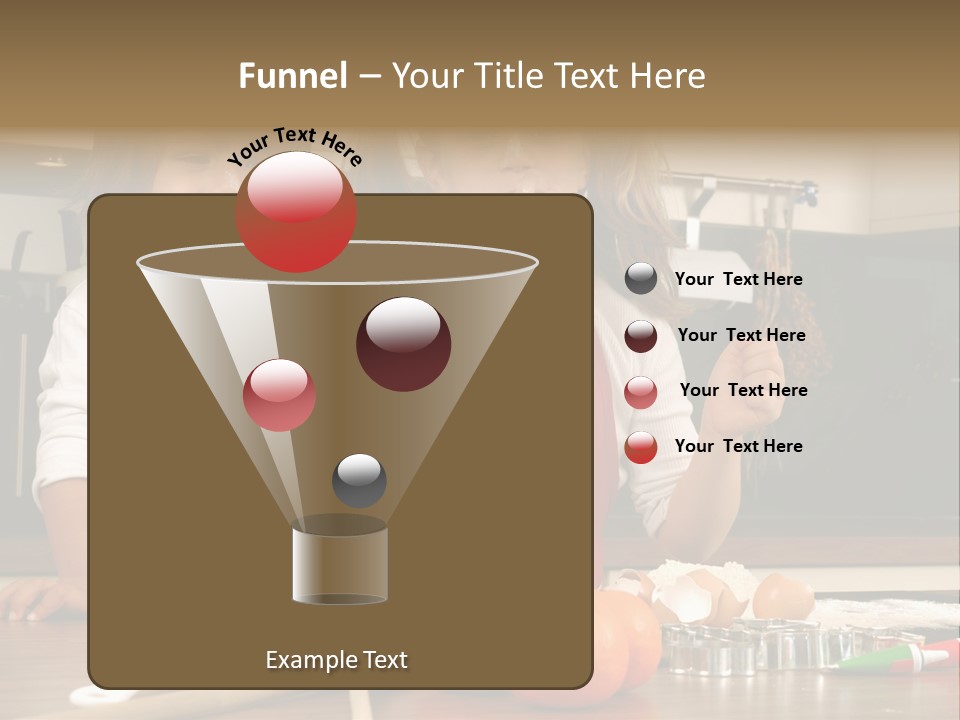 Child Woman Son PowerPoint Template