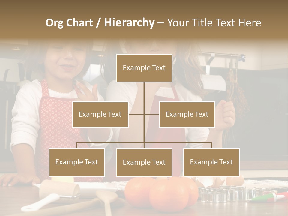 Child Woman Son PowerPoint Template