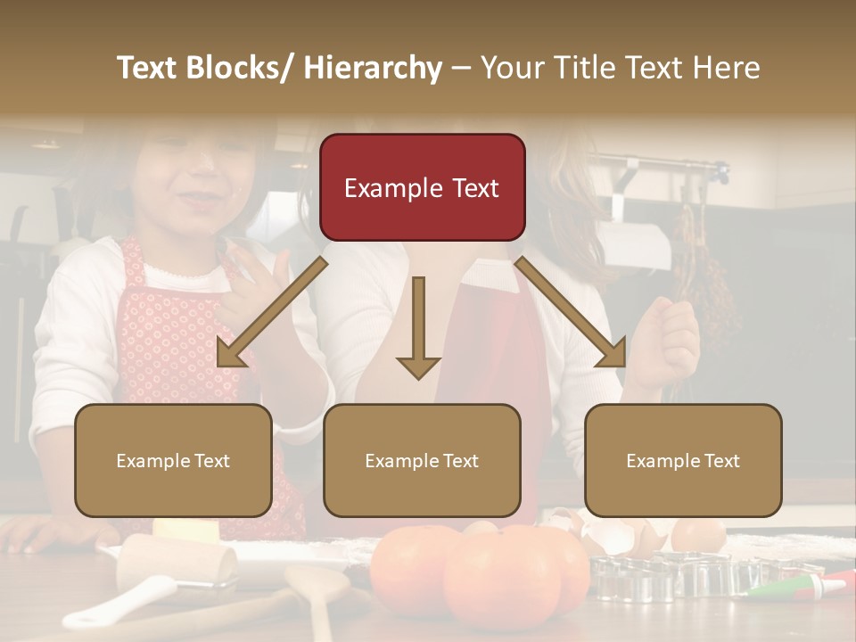 Child Woman Son PowerPoint Template