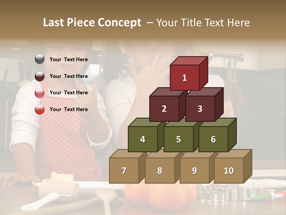 Child Woman Son PowerPoint Template