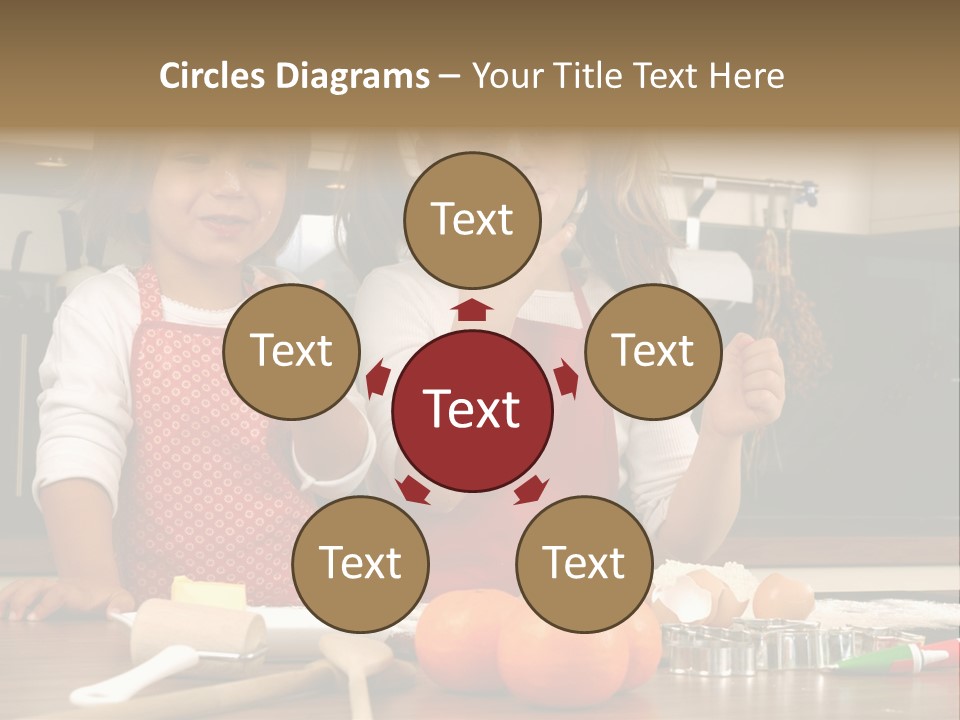 Child Woman Son PowerPoint Template