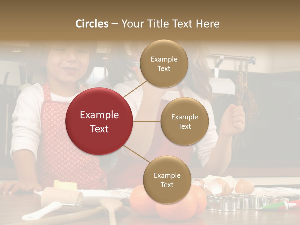 Child Woman Son PowerPoint Template