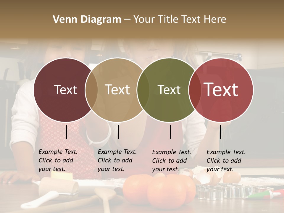 Child Woman Son PowerPoint Template