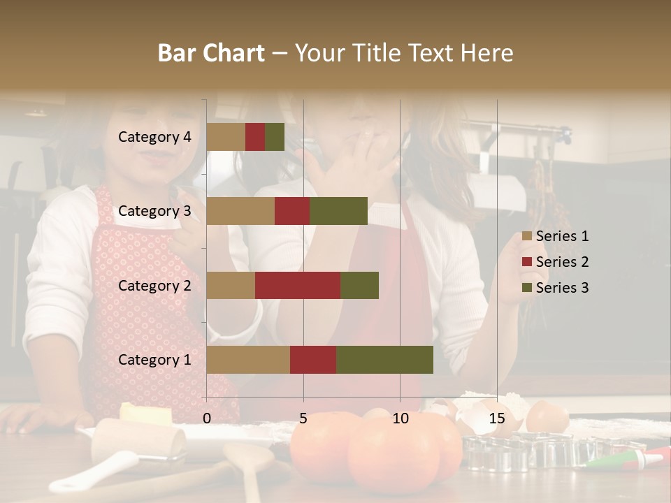 Child Woman Son PowerPoint Template