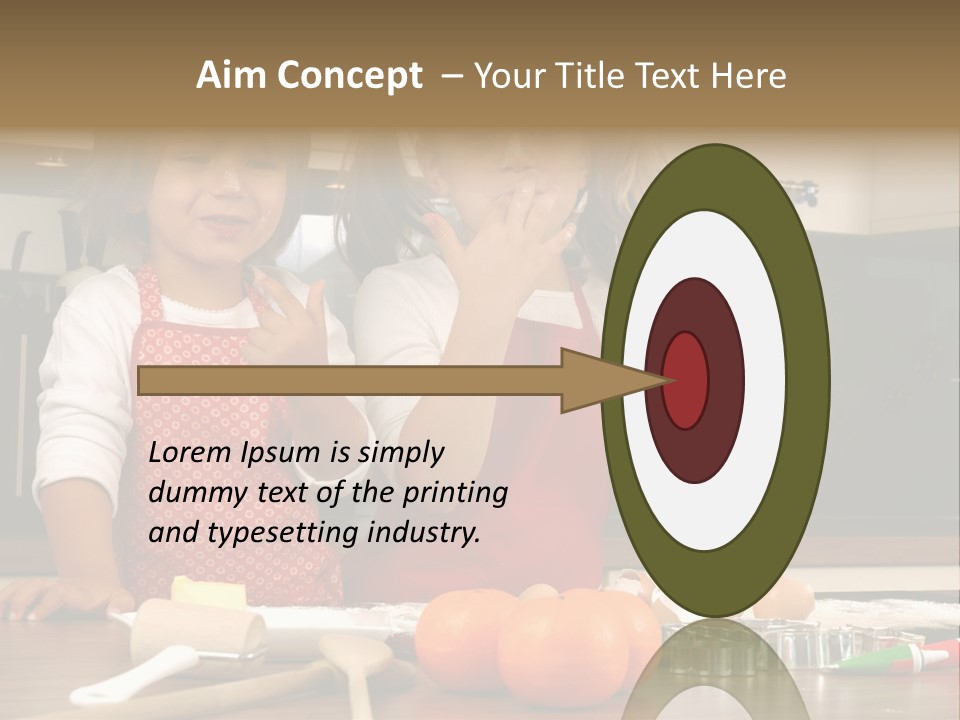 Child Woman Son PowerPoint Template